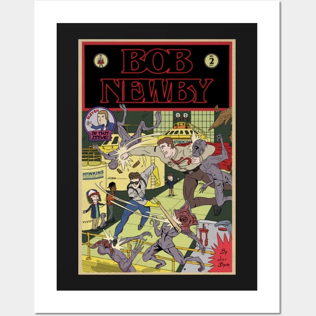 Bob Newby Comic Cover (Clean) Wall Art by opiester